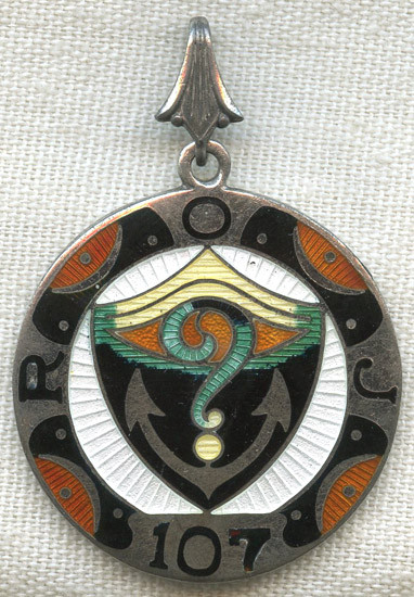 Late 1920s Masonic Shriners Royal Order of Jesters (ROJ) Member