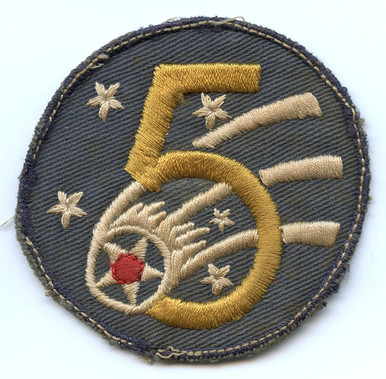 Aussie-Made WWII United States 5th Air Force Patch on Twill NO LONGER ...