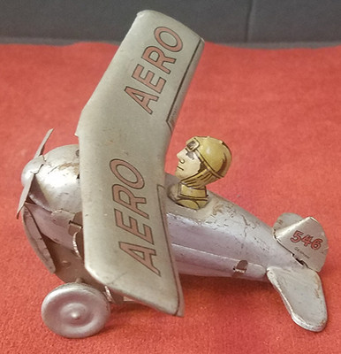 Very Cool Late 1940's Tin Wind-Up 