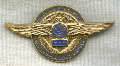 Great 1940s PAA (Pan American World Airways) Junior Clipper Pilot