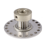 16 Tooth pulley with encoder Wheel.