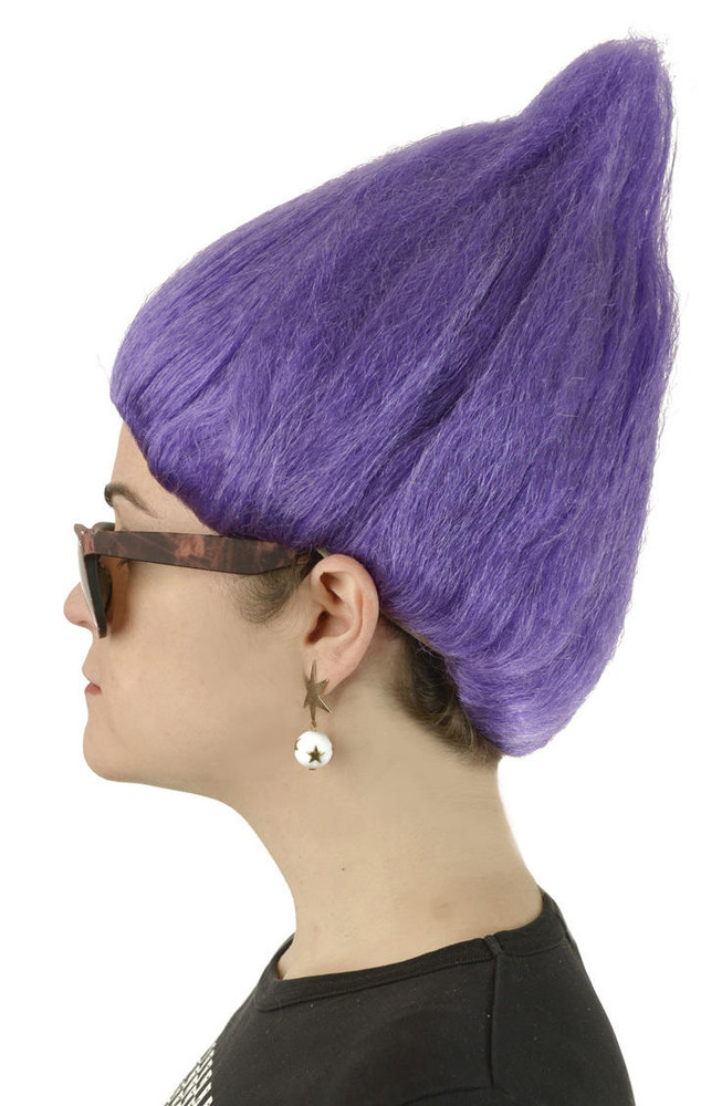 Lacey Purple Troll Wig