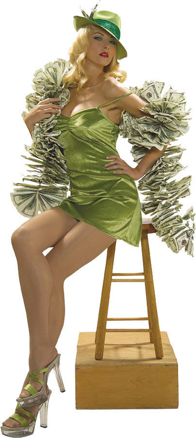 Rubies Rubies Money Boa
