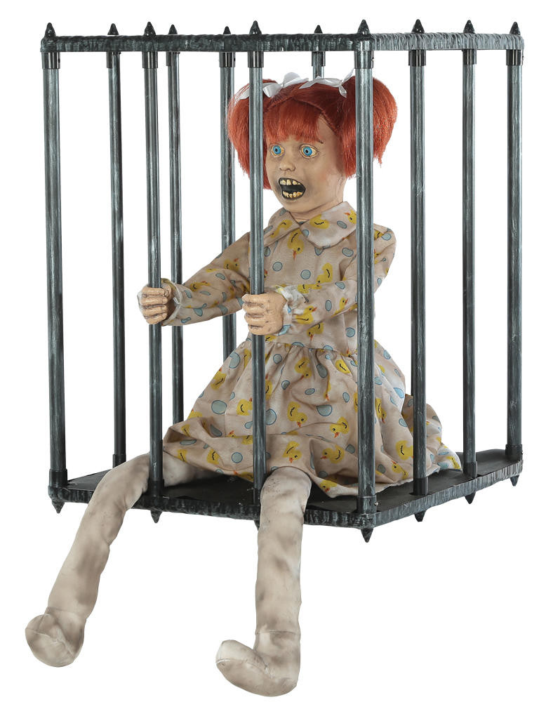 Seasonal Visions Seasonal Visions Animated Caged Kid Walk Around Costume