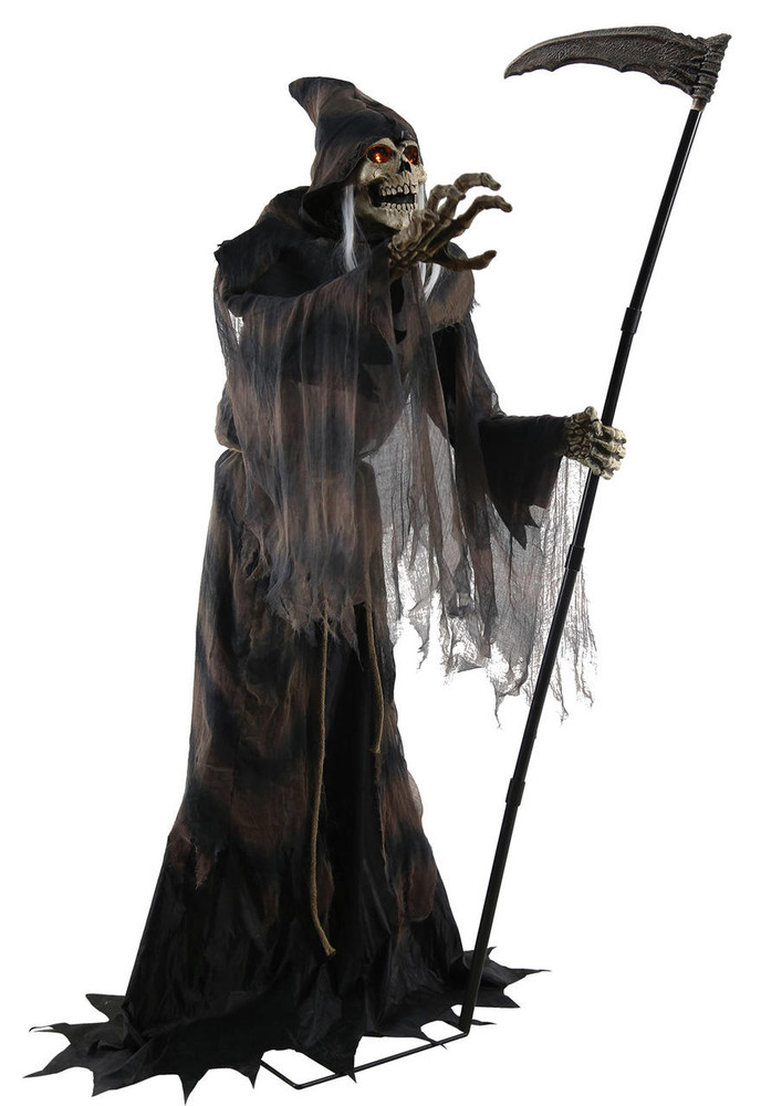 Seasonal Visions Seasonal Visions Animated Lunging Reaper Prop