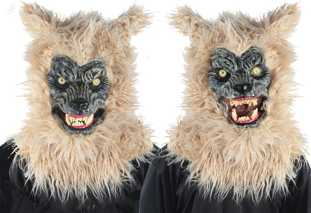 Seasonal Visions Seasonal Visions Animated Werewolf Blonde Mask