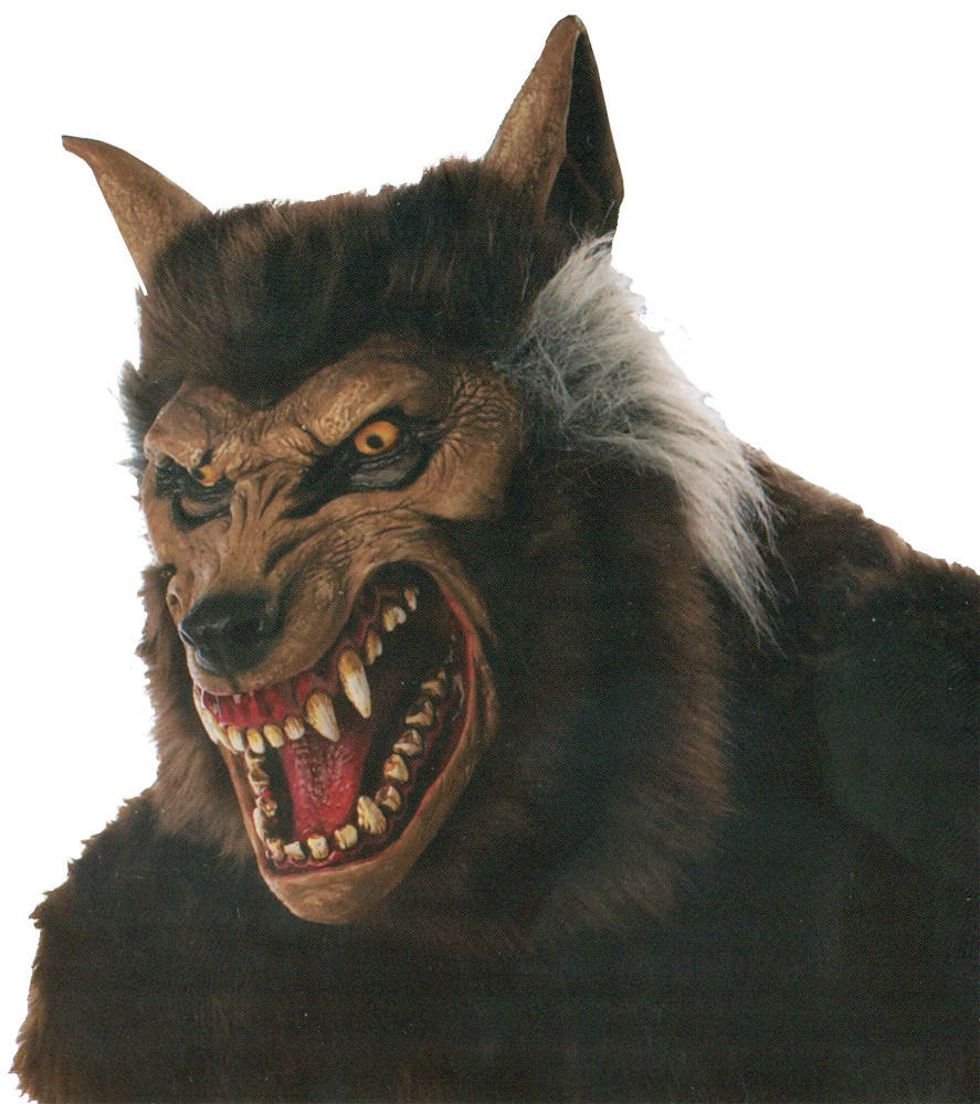 Seasonal Visions Seasonal Visions Deluxe Werewolf Mask