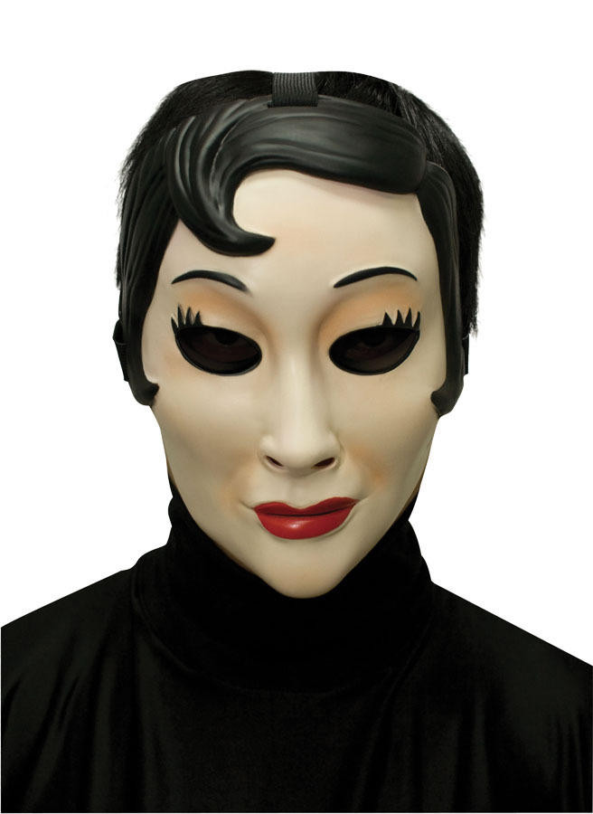 Seasonal Visions Seasonal Visions Emo Girl Plastic Mask