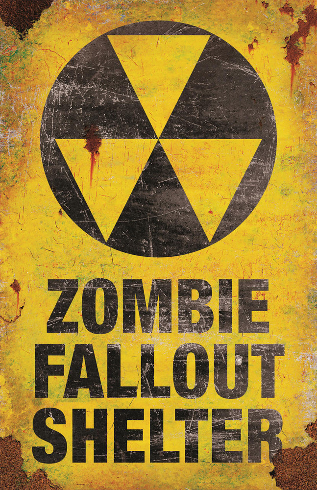 Sunstar Sunstar 17 Zombie Fallout Shelter Metal Sign