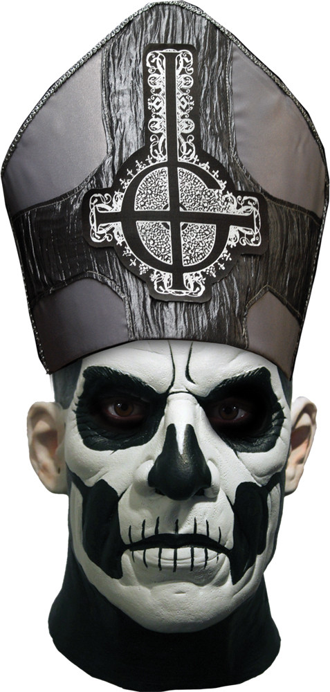 Trick or Treat Studios Papa Ii Deluxe Hat & Mask - Ghost!