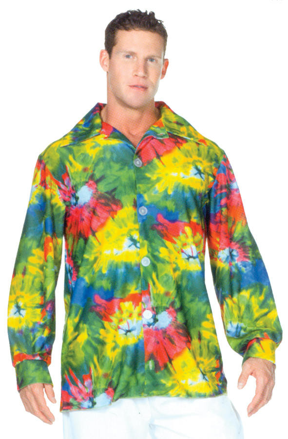 Underwraps Underwraps 60S Tie Dye Shirt