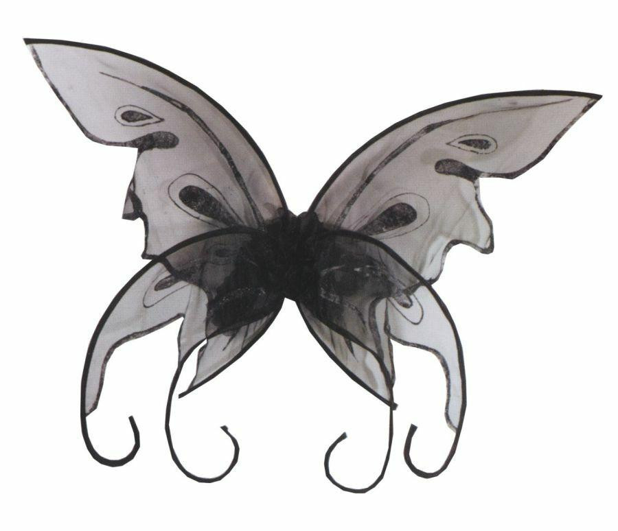 Fun World Fun World Butterfly Wings - Black