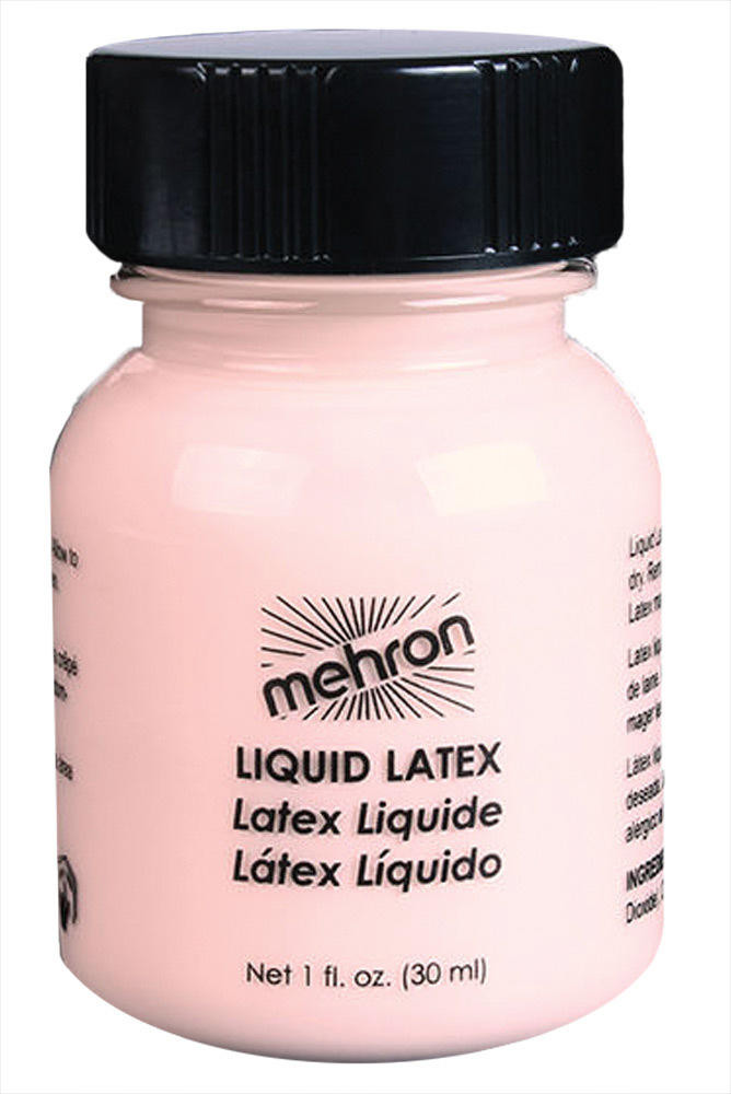 Mehron Mehron 1oz Latex Liquid Carded - Light Flesh