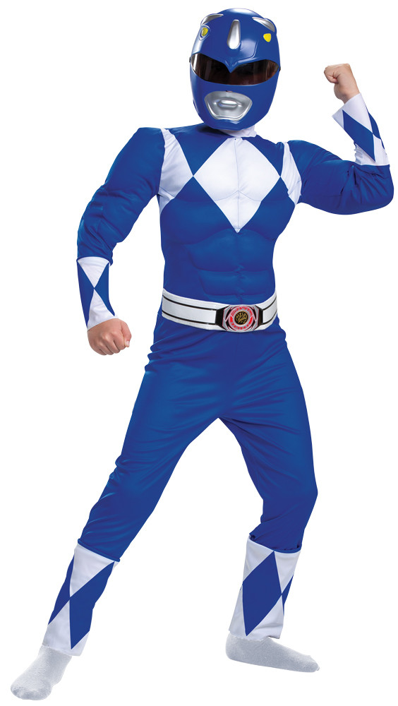 Disguise Blue Ranger Classic Muscle