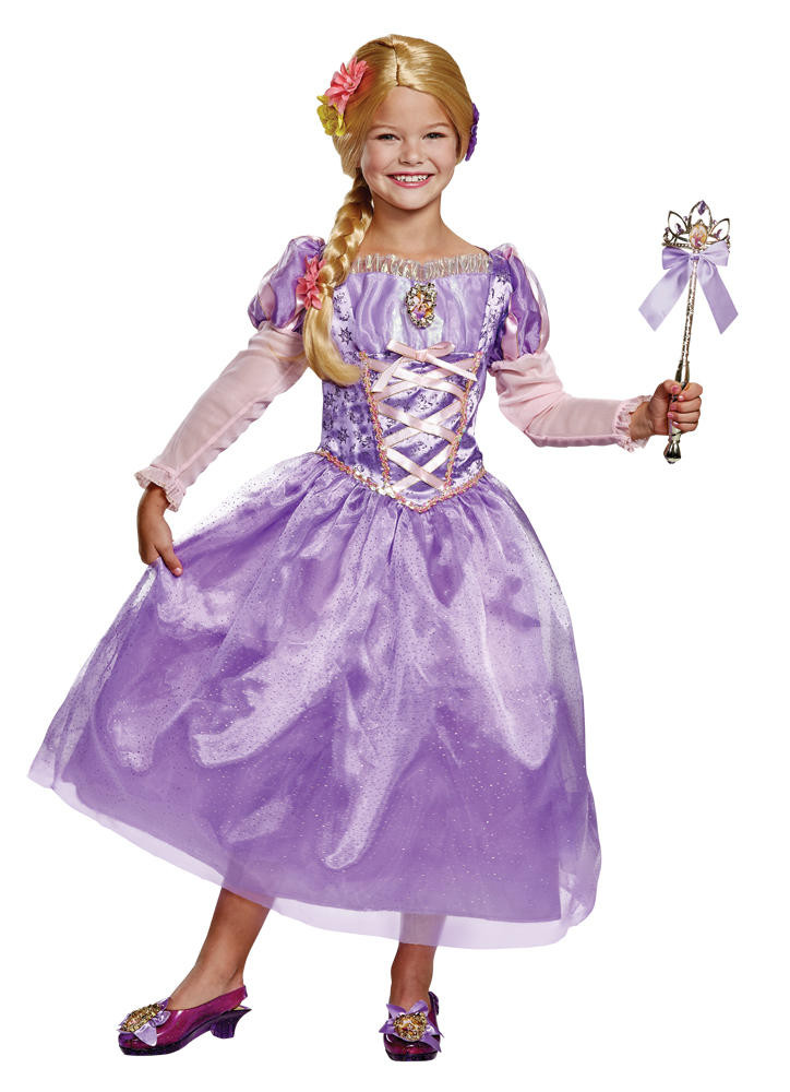 Disguise Disguise Girls Rapunzel Deluxe Costume