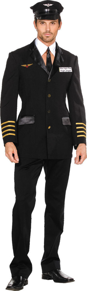 Dreamgirl Dreamgirl Mens Pilot Hugh Jorgan Costume
