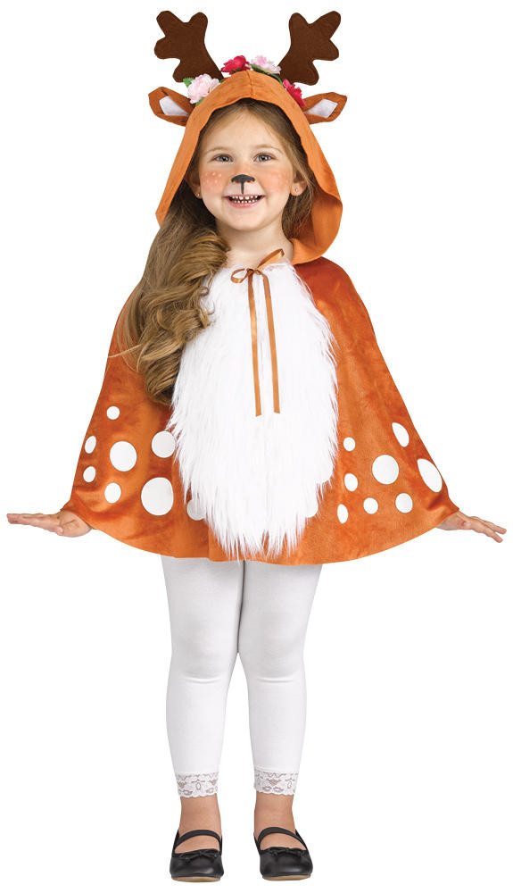 Fun World Fun World Deer Hooded Cape