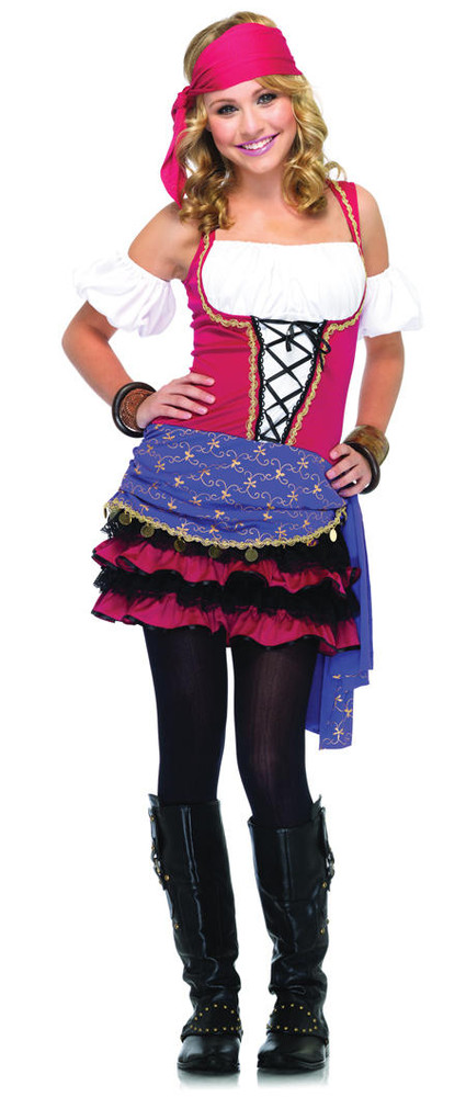 Leg Avenue Leg Avenue Teen Crystal Ball Gypsy Costume