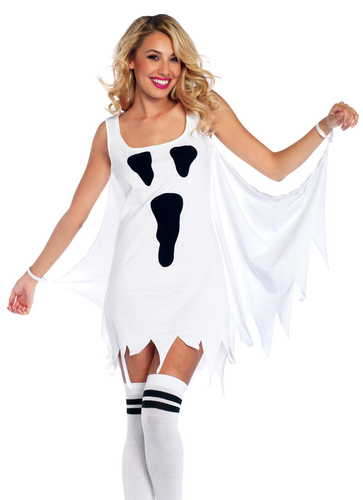 Leg Avenue Leg Avenue Womens Ghost Jersey Dress
