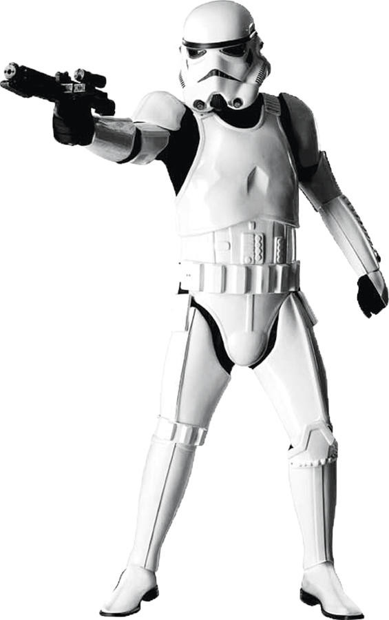 Rubies Mens Supreme Edition Stormtrooper Costume - Star Wars Classic