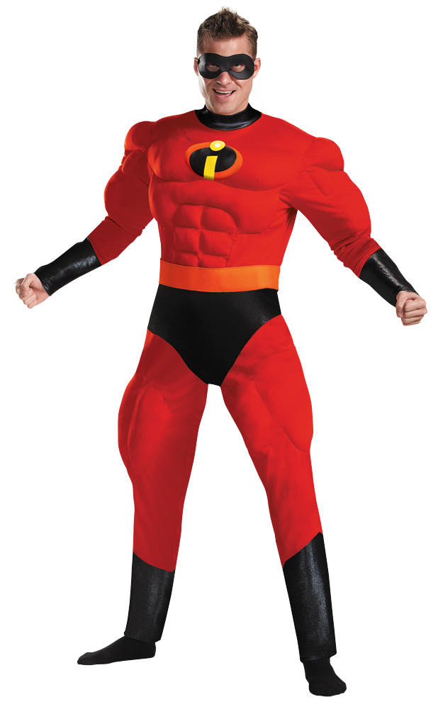 Disguise Mr Incredible Deluxe Muscle Costume - the Incredibles 2