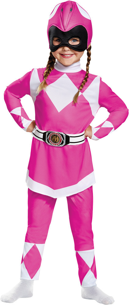 Pink Power Ranger Classic Costume - Mighty Morphin