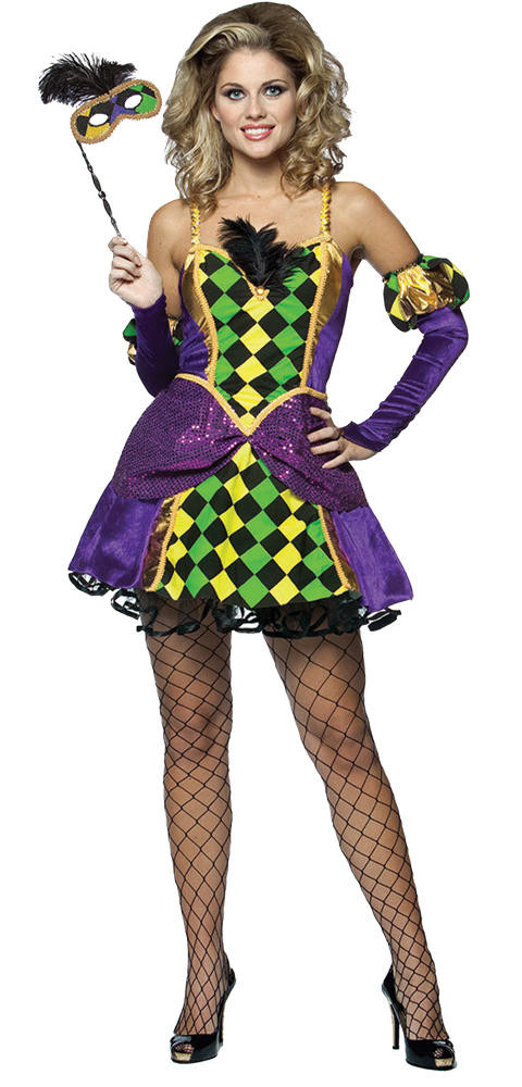 Rasta Imposta Rasta Imposta Womens Mardi Gras Queen Costume