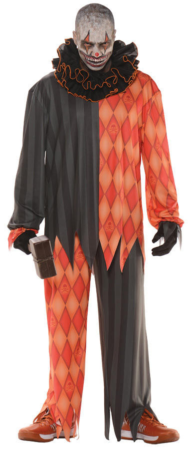 Underwraps Underwraps Mens Evil Clown Costume