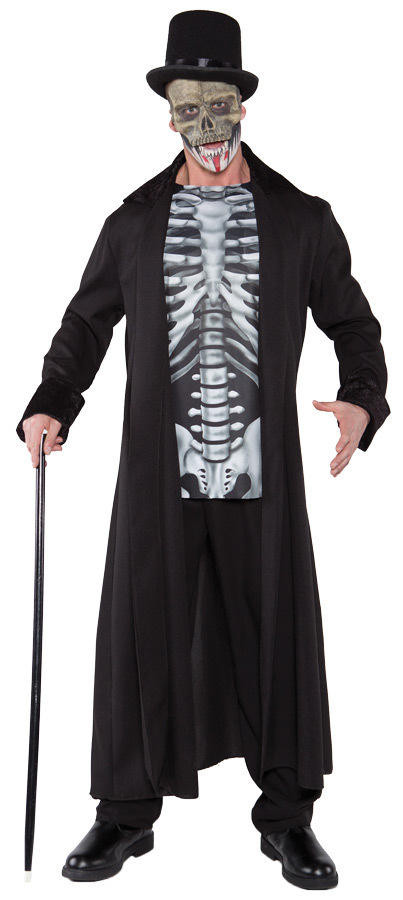 Underwraps Underwraps Mens Skull Master Costume
