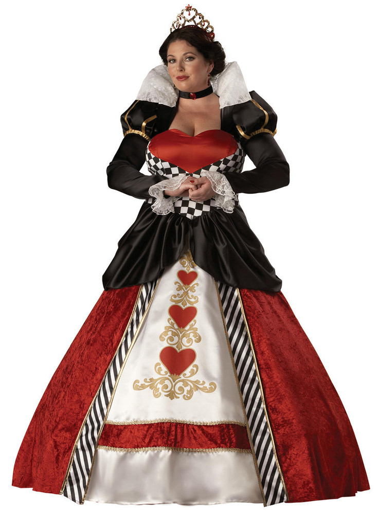 InCharacter Costumes Womens Plus Size Queen of Hearts Costume