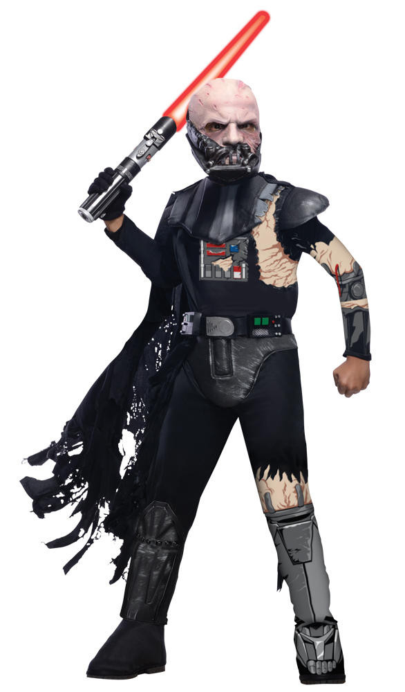 Rubies Boys Darth Vader Battle Damaged Costume - Star Wars Classic