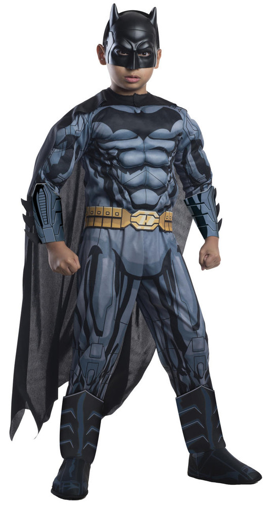 Rubies Boys Deluxe Photo-Real Muscle Chest Batman Costume