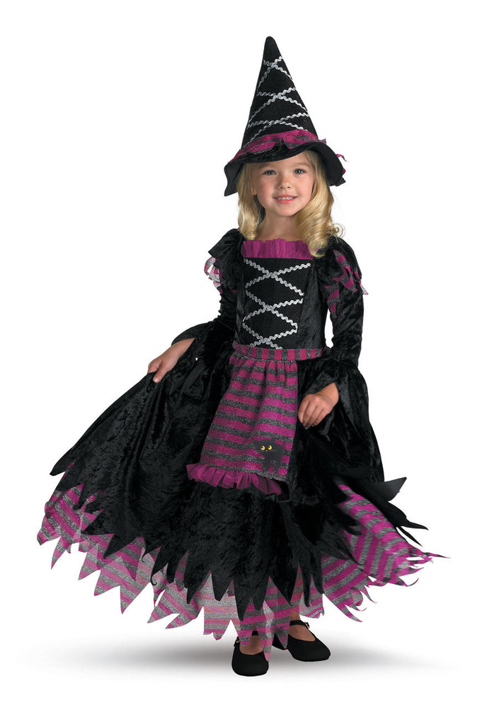Disguise Disguise Girls Fairy Tale Witch Deluxe Costume