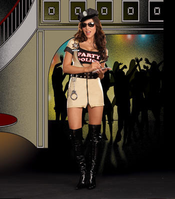 Dreamgirl Dreamgirl Womens Party Police Costume