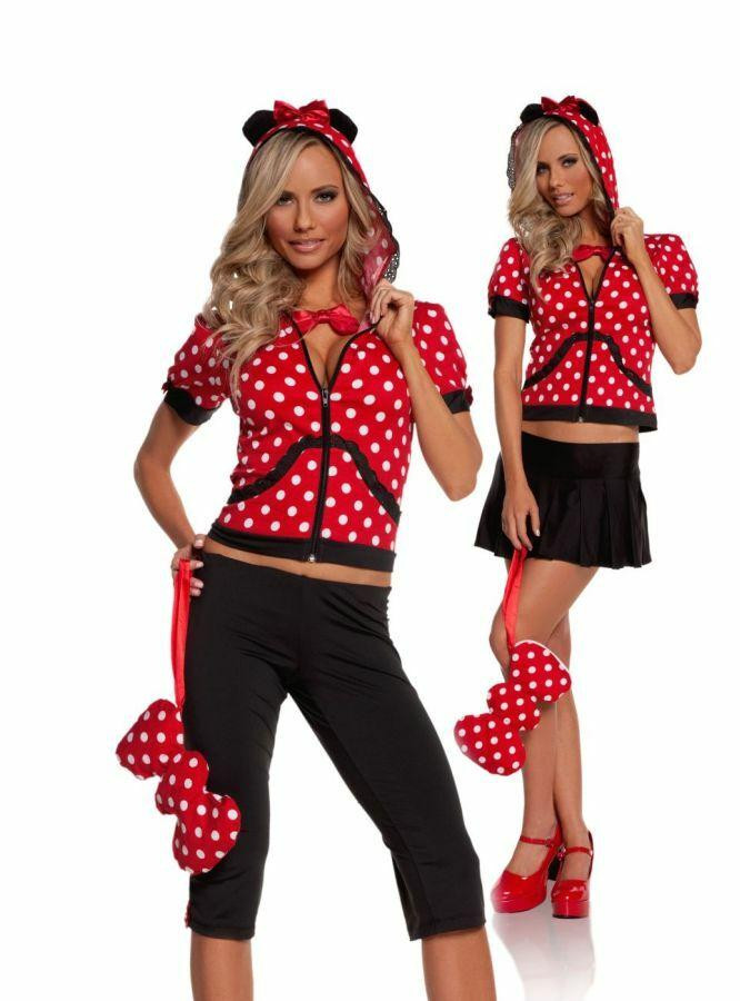 Elegant Moments Elegant Moments Womens Miss Mouse Costume
