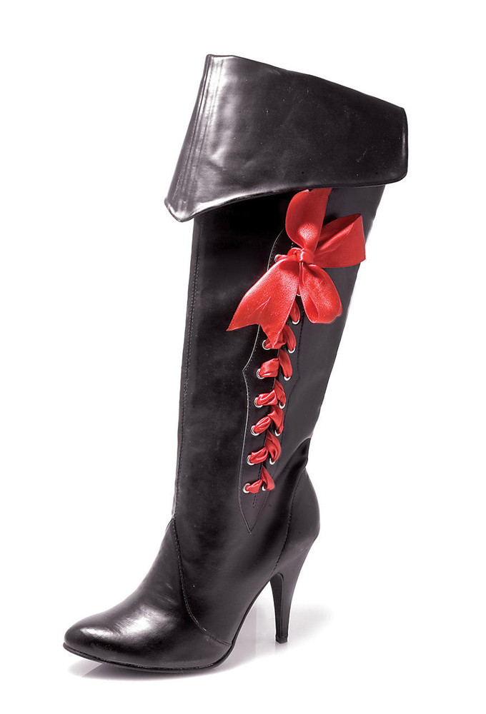 Ellie Shoes Ellie Shoes Womens Pirate Boot with Ribbons