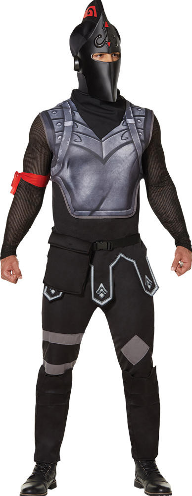 Fun World Fun World Adult Black Knight Costume - Fortnite