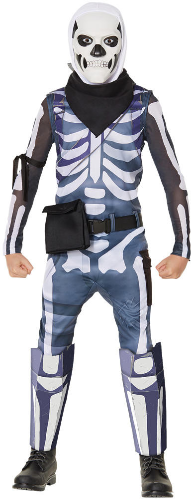 Fun World Fun World Skull Trooper Child Costume - Fortnite