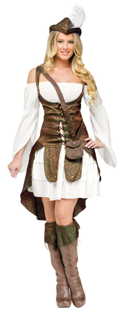 Fun World Fun World Womens Robin Hood Costume