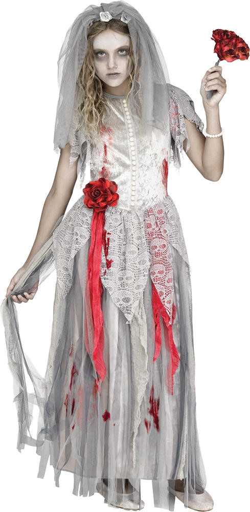 Fun World Fun World Zombie Bride Costume