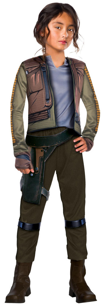 Rubies Girls Deluxe Jyn Erso Costume - Star Wars Rogue One