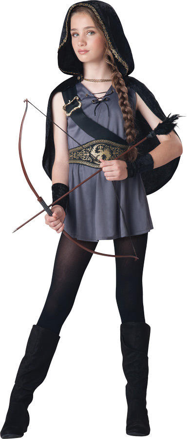 InCharacter Costumes InCharacter Costumes Hooded Huntress Costume