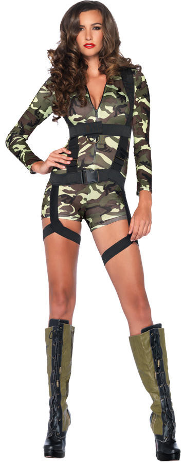 Leg Avenue Leg Avenue Womens Goin Commando Costume