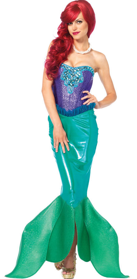 Leg Avenue Leg Avenue Womens Mermaid Deep Sea Siren Costume