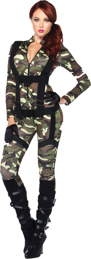 Leg Avenue Women's Pretty Paratrooper Costume