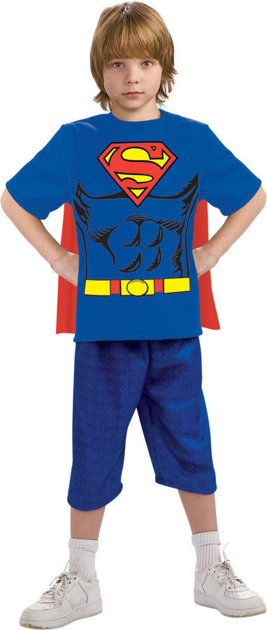 Rubies Rubies Superman T-Shirt with Cape