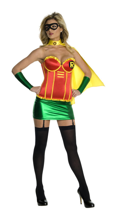 Rubies Rubies Womens Deluxe Robin Corset Costume