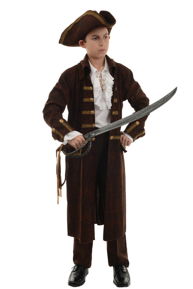 Underwraps Underwraps Pirate Captain - Brown