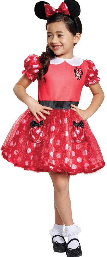 Disguise Disguise Red Minnie Mouse Costume