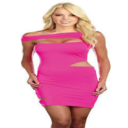 Dreamgirl Dreamgirl Womens Neon Dress Pink